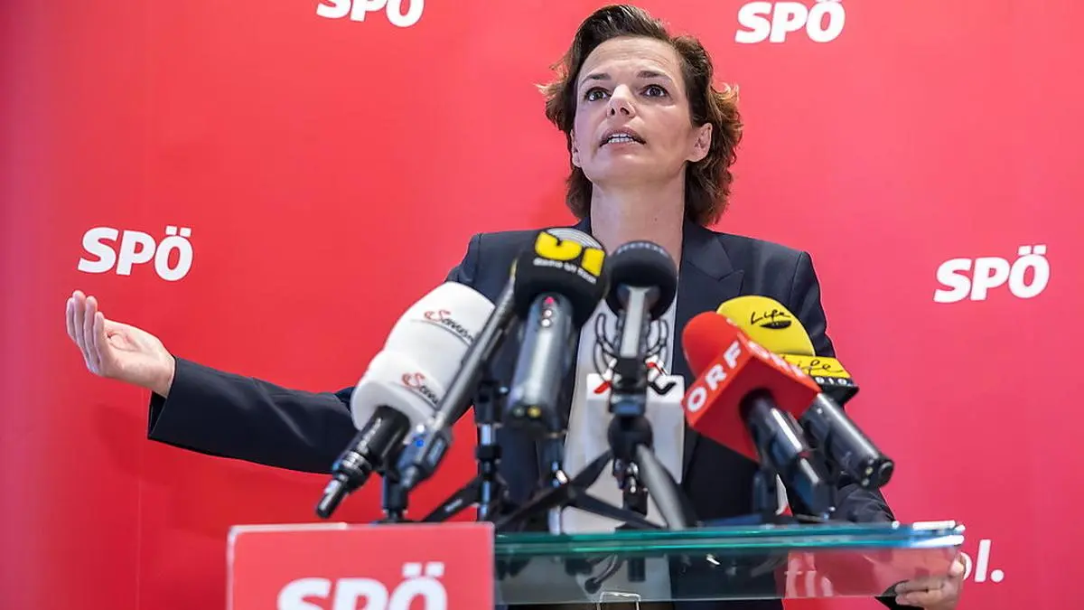 SPÖ-Chefin Pamela Rendi-Wagner