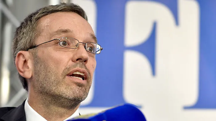 Herbert Kickl zeigt sich wenig überraschend wenig erfreut