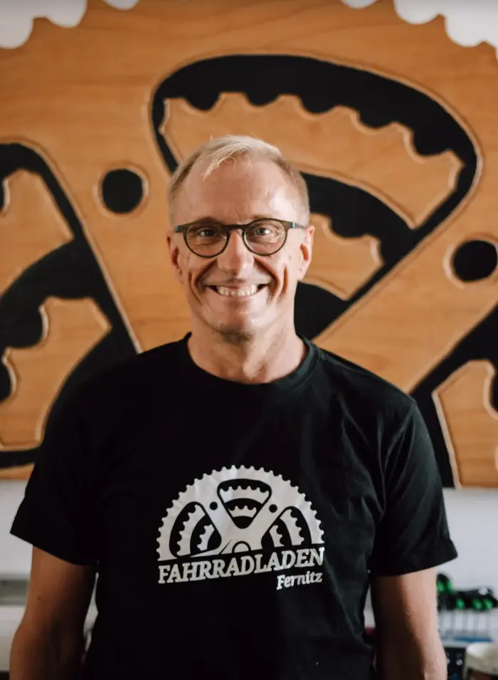 Karl Maier ist Inhaber des Fahrradladen Fernitz 