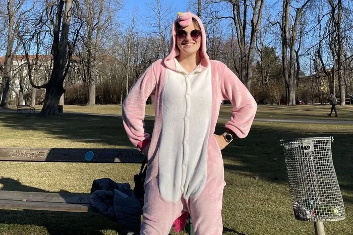 Karin Bergler (19) ist heute ein Einhorn