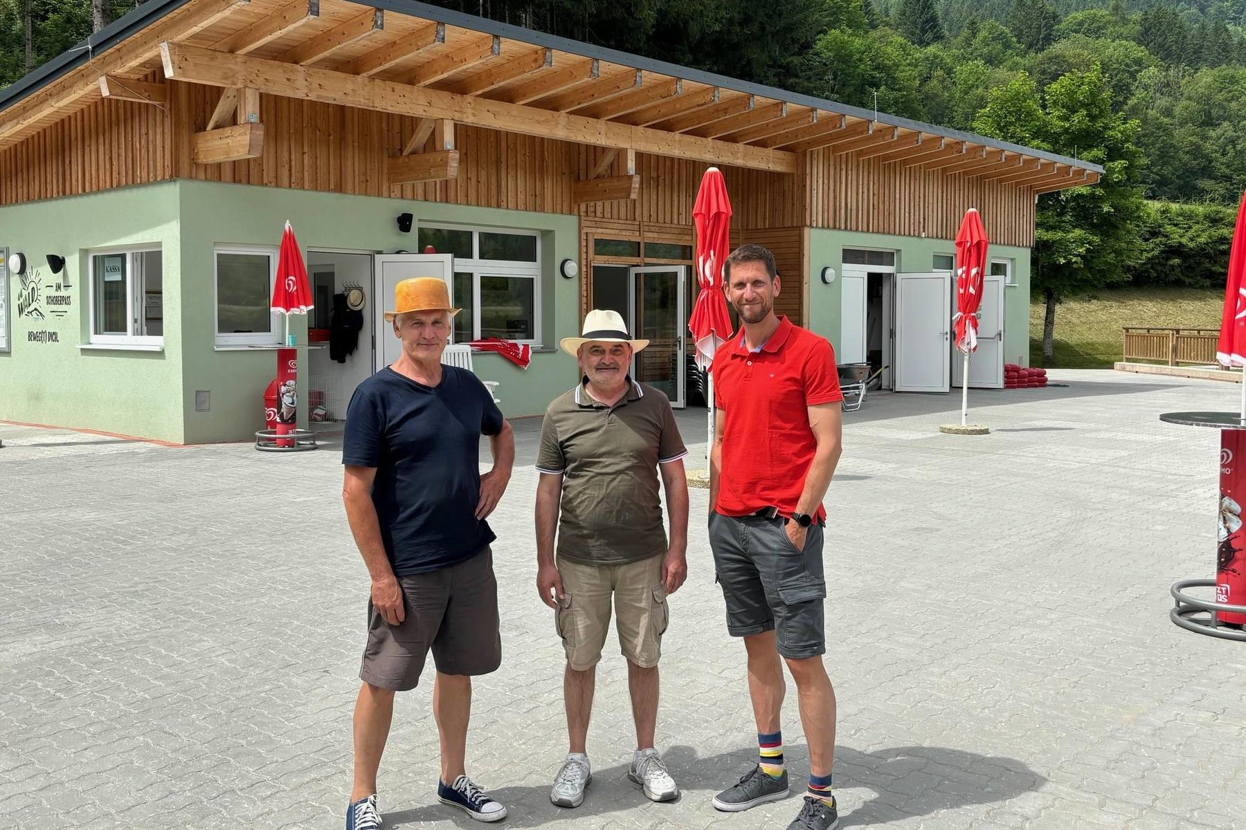 Wald am Schoberpass: Der Kiosk am Freizeitsee konnte endlich den Betrieb aufnehmen