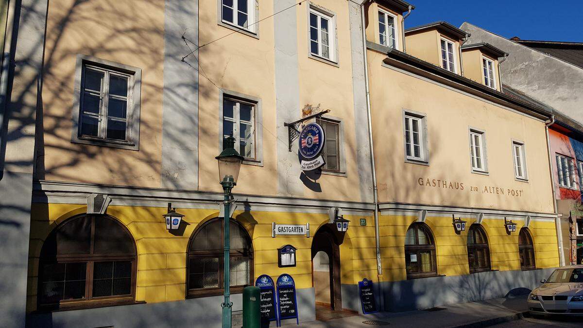 Lokalbesitzer Manfred Prettenthaler wollte sein Traditionsgasthaus &quot;Zur alten Post&quot; ursprünglich mit Ende Jänner 2023 schließen