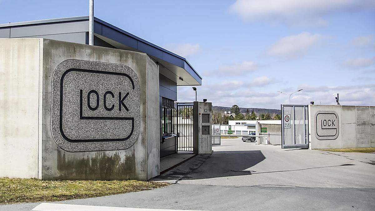 Werksgelände der Firma Glock in Ferlach