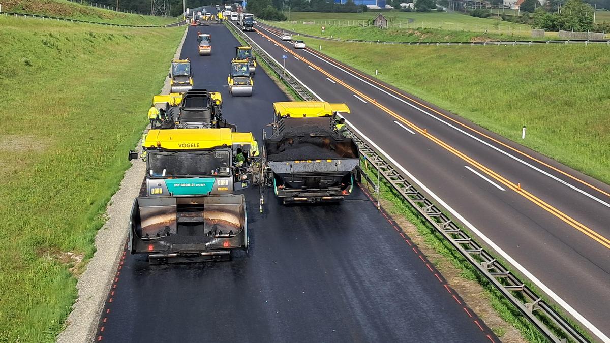 Die Sanierung der A9 Pyhrnautobahn zwischen Mautern und Kammern geht in die finale Phase dieses Jahres