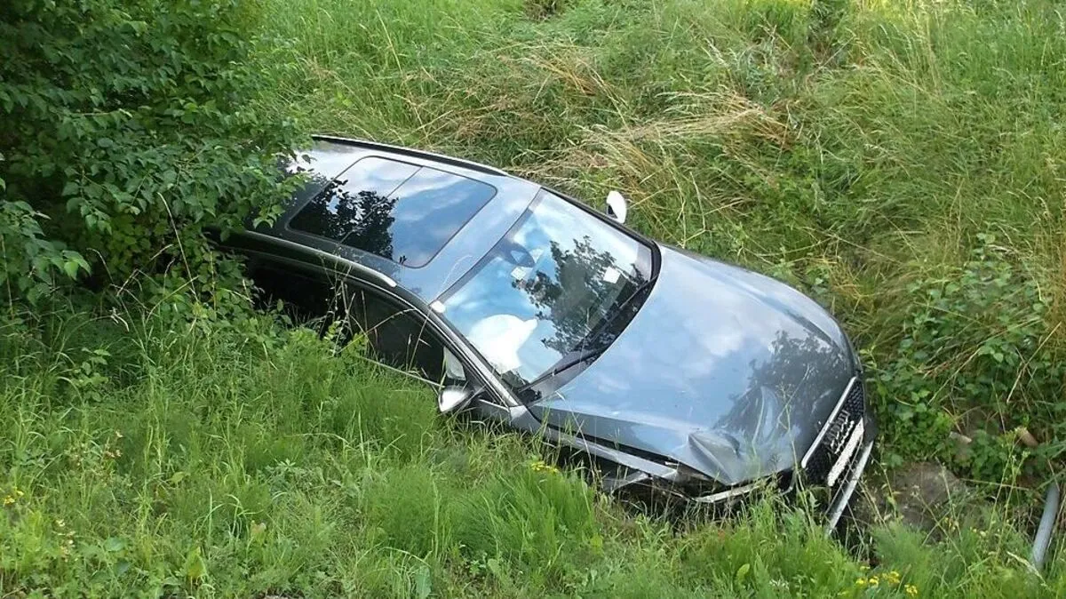 Hier wollte der Fahrzeugbesitzer bestimmt nicht parken