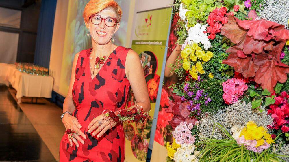 Nach der Blumenolympiade ist vor Blumenolympiade: Regina Kneß kümmert sich das ganze Jahr um die Veranstaltung
