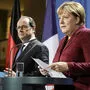 Hollande, Merkel