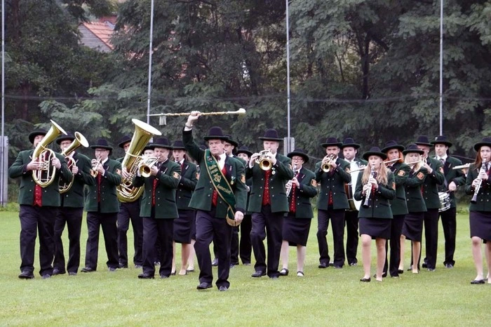 Beim „Steirisch g’feiert“ traten die vier Blasmusikkapellen...