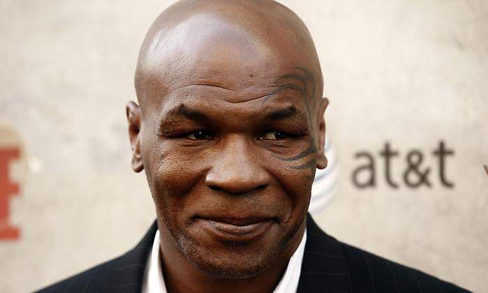 Mike Tyson nach der Beendigung seiner Boxkarriere