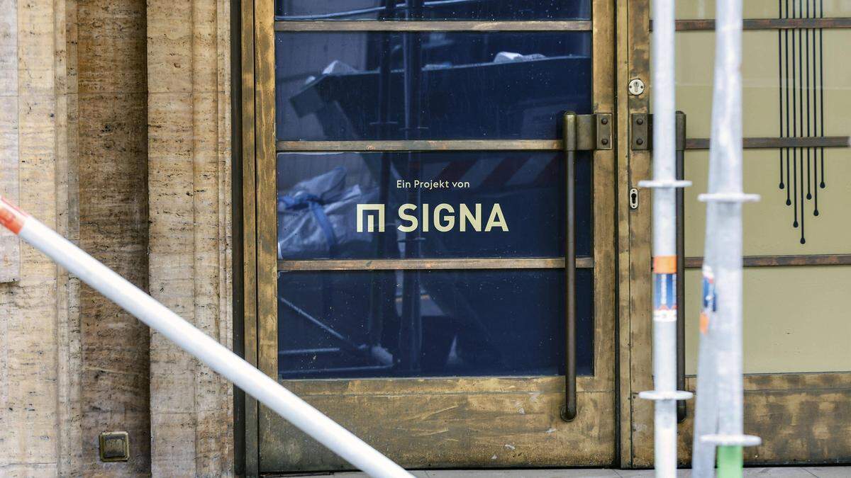 Es gibt derzeit mehrere Strafanzeigen im Zusammenhang mit Signa