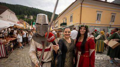 Sonderreporterin Ina Jovanovic suchte am Spectaculum das echte Mittelalter | Sonderreporterin Ina Jovanovic suchte am Spectaculum das echte Mittelalter