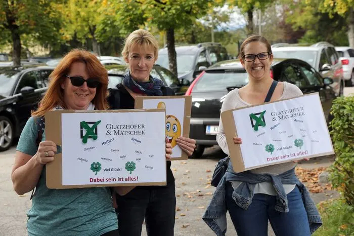 Auch zahlreiche Fans fanden sich abseits der Laufstrecke ein