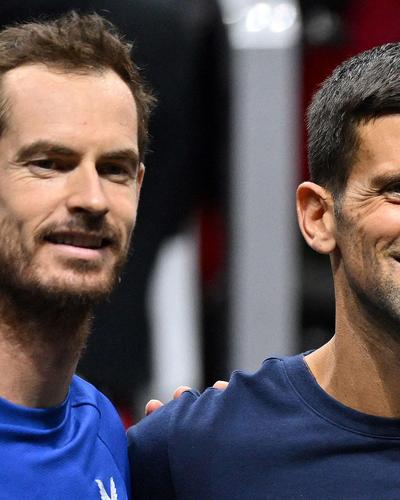 Arbeiten künftig gemeinsam: Andy (links) Murray und Novak Djokovic