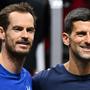 Arbeiten künftig gemeinsam: Andy (links) Murray und Novak Djokovic