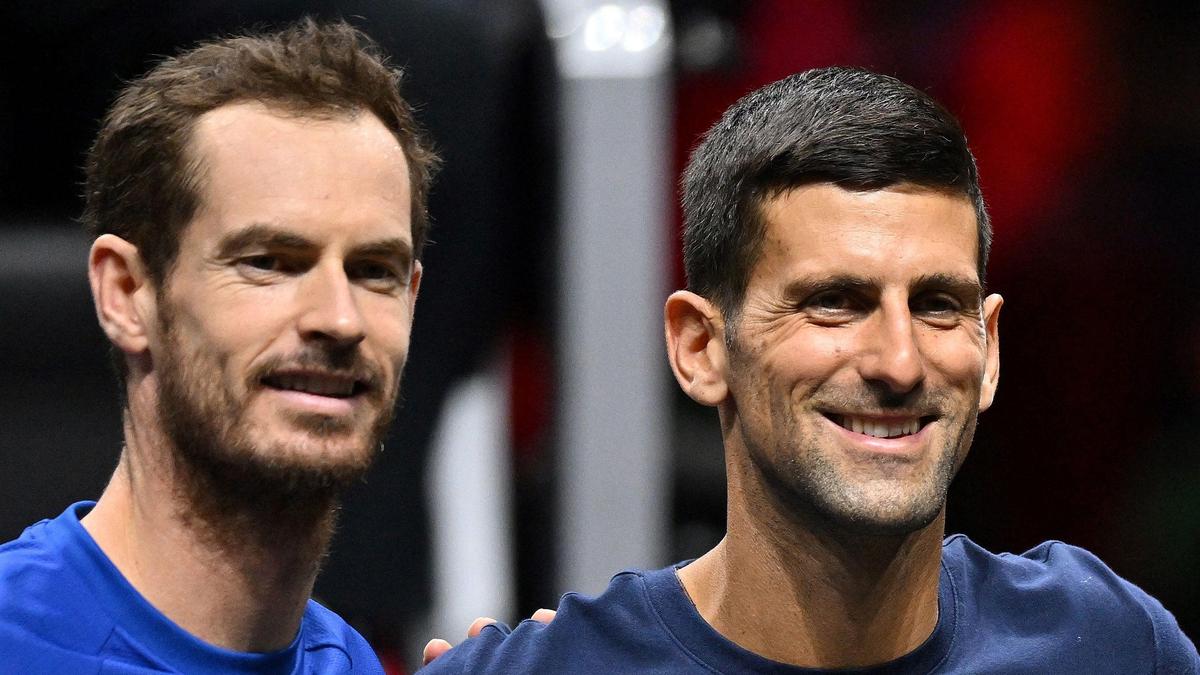 Arbeiten künftig gemeinsam: Andy (links) Murray und Novak Djokovic