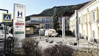 Keine Besuche mir im Krankenhaus Friesach erlaubt