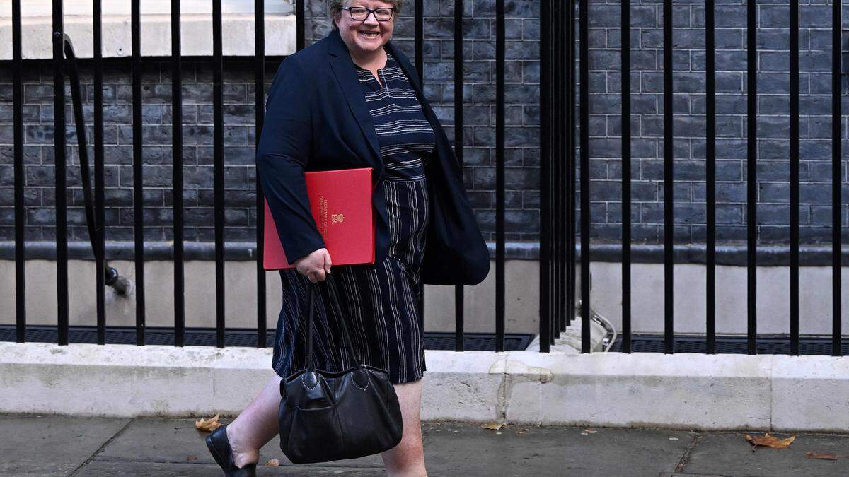 Die neue britische Gesundheitsministerin Therese Coffey