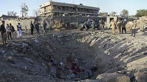 Anschlagsort in Kabul