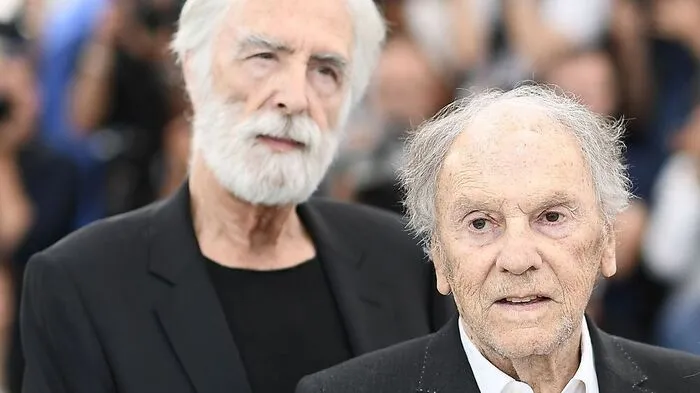 Jean-Louis Trintignant mit Michael Haneke.