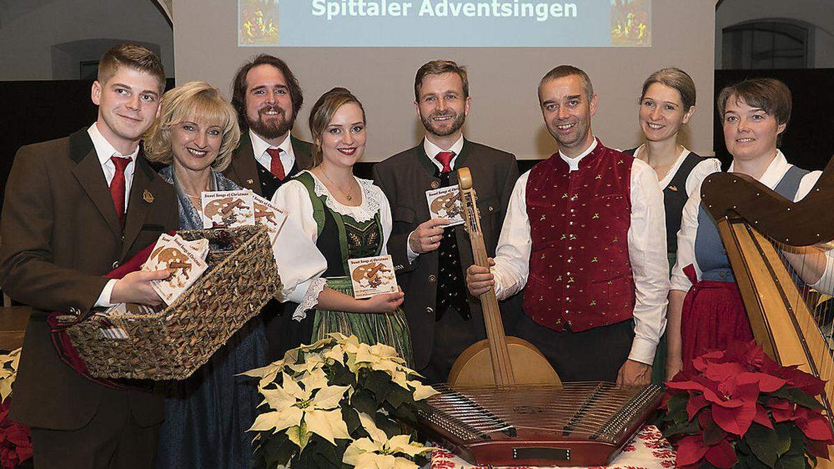 Mario Steiner, Doris Grasser, Zlattinger, Pucher, Wolfsgruber, Christian und Barbara Brugger und Barbara Weber 