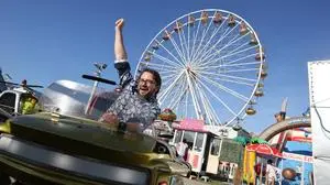 Dorian Fortin, ein Franzose am St. Veiter Wiesenmarkt