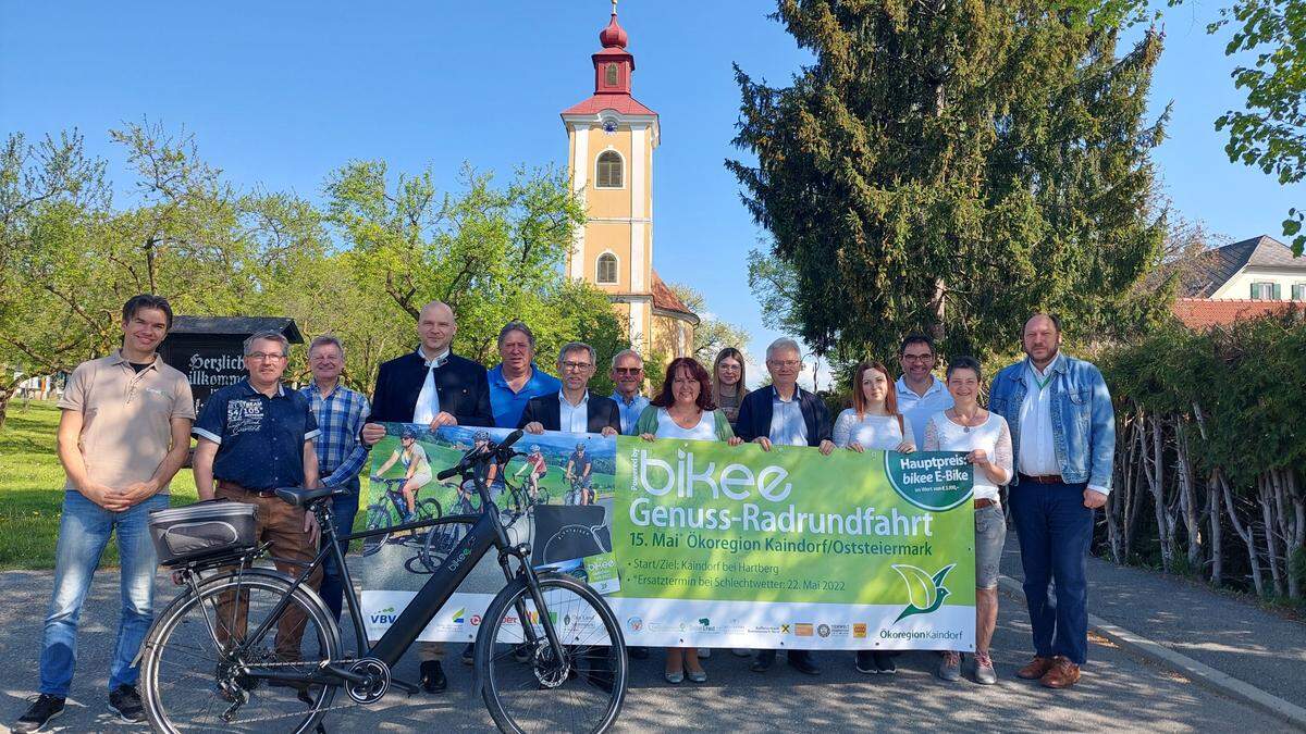 Das Team der vierten Genuss-Radrundfahrt