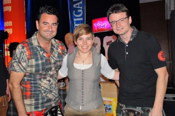 ... oder Skirennläuferin Nicole Schmidhofer.