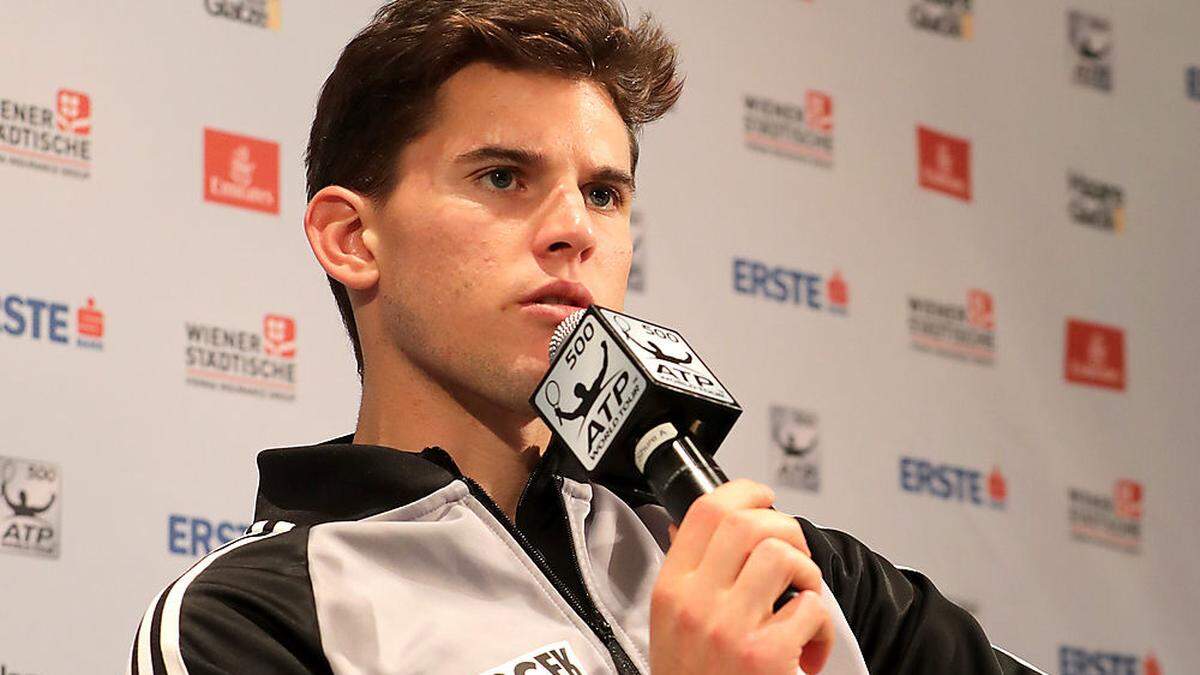 Dominic Thiem trifft auf Gerald Melzer