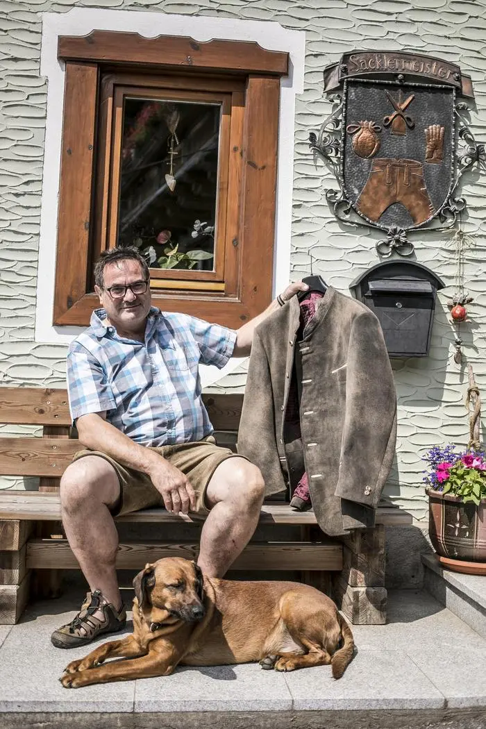 Heimat Heimatgeschichte - Säckler Säcklermeister Michael Unterlerchner Ledermichl - Kötzing Seeboden Juli 2018