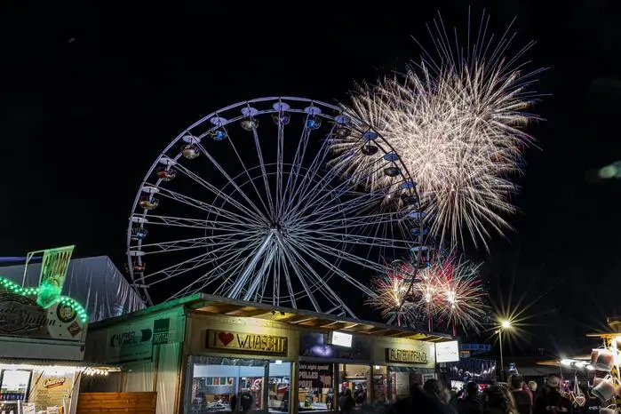 Feuerwerk St. Veiter Wiesenmarkt St. Veit Oktober 2025