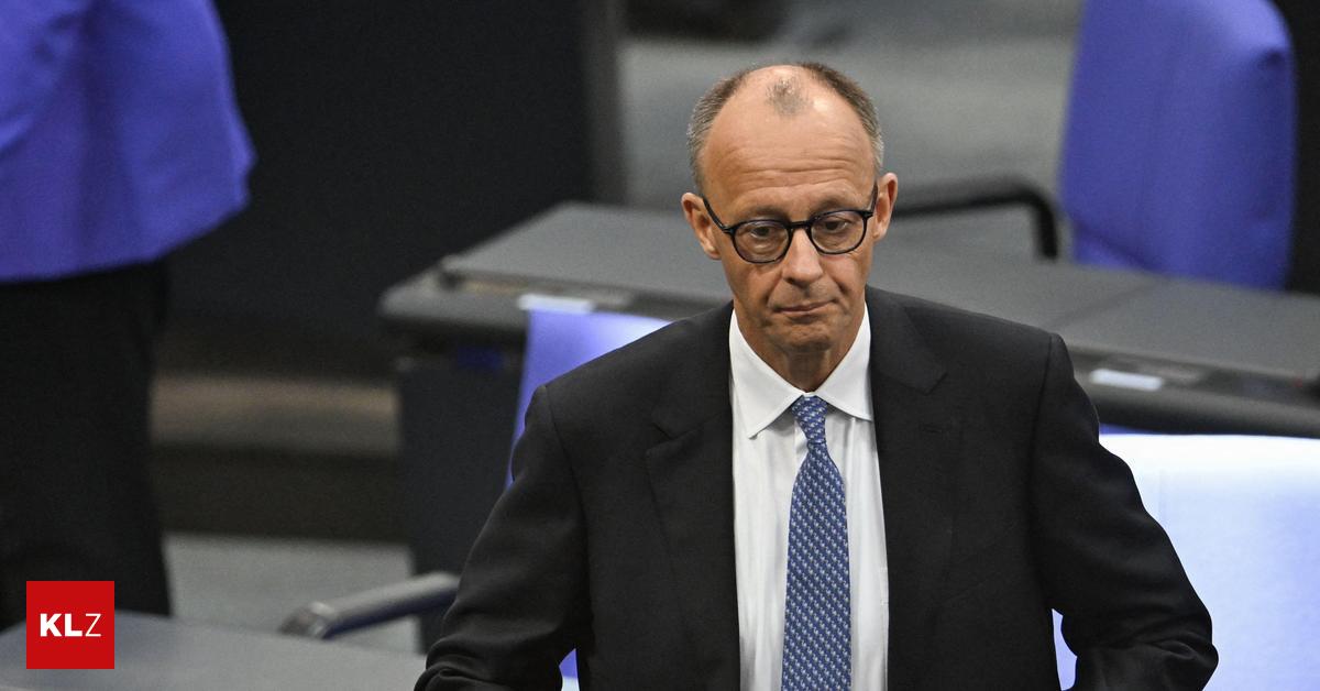 Merz fails in the first round of the chancellor election