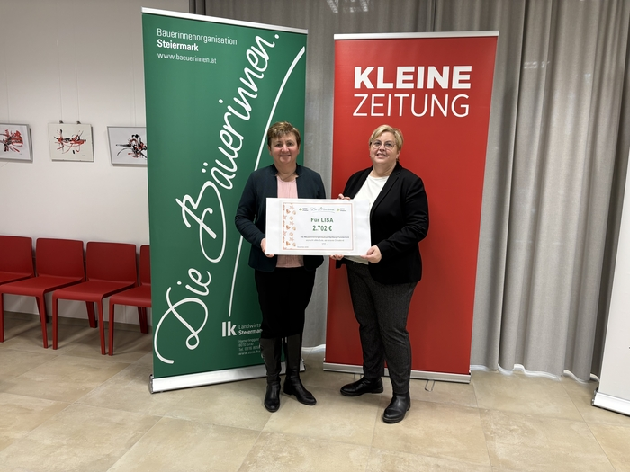 Zusätzlich wurden 2702 Euro für ein krankes Mädchen aus Pöllau gesammelt