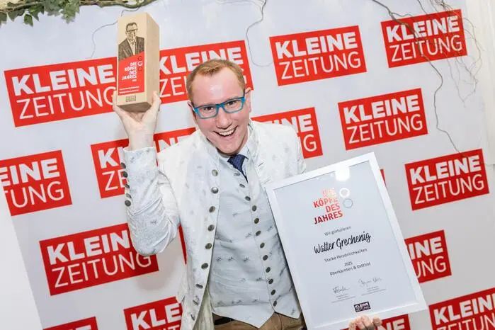 Sieger in der Kategorie Starke Persönlichkeiten: Walter Grechenig
