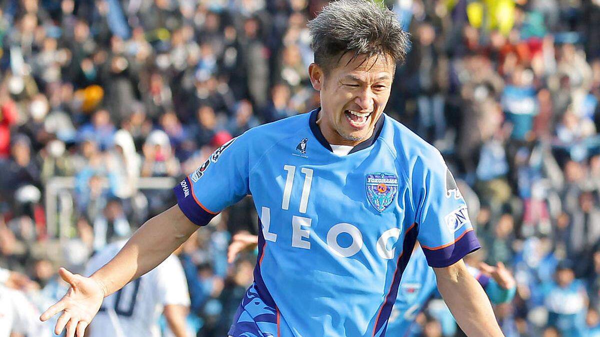 Kazuyoshi Miura hat noch nicht genug