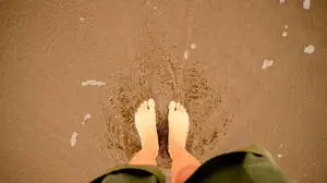Kein Badewetter, aber Strandspaziergänge werden sich ausgehen