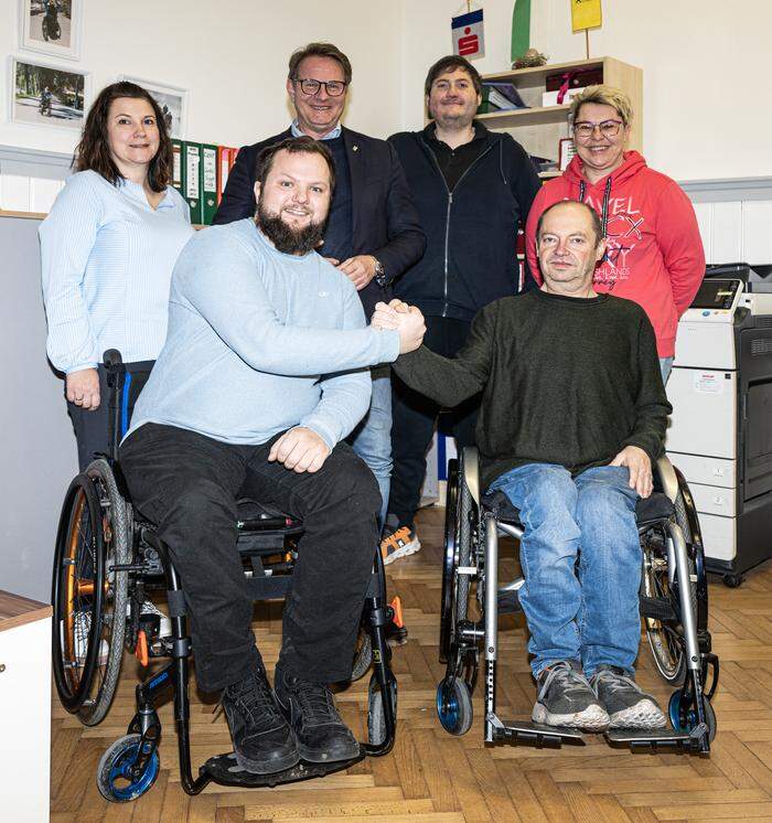 Neuer Obmann bei der Behinderten Selbsthilfe Gruppe Hartberg