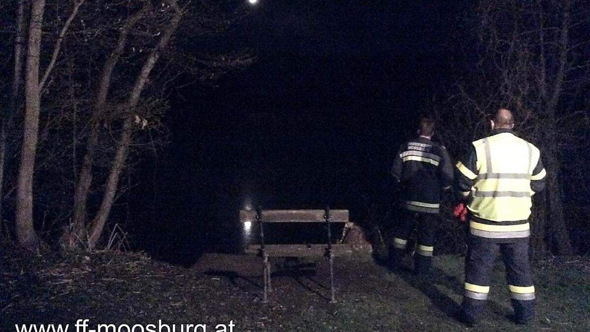 Beim Moosburger Mitterteich ereignete sich der Unfall