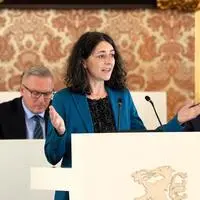 Sandra Krautwaschl im Landtag