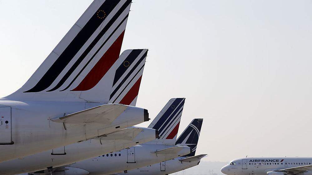 Die Air France drosselt den Flugbetrieb