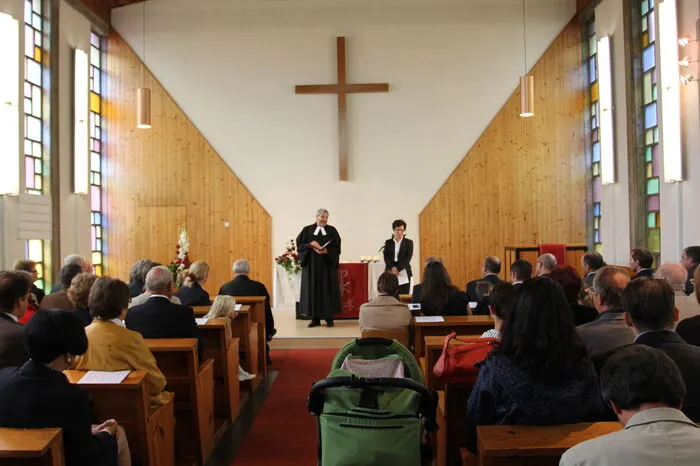 Feier 50 Jahre evangelische Kirche in Feldbach.