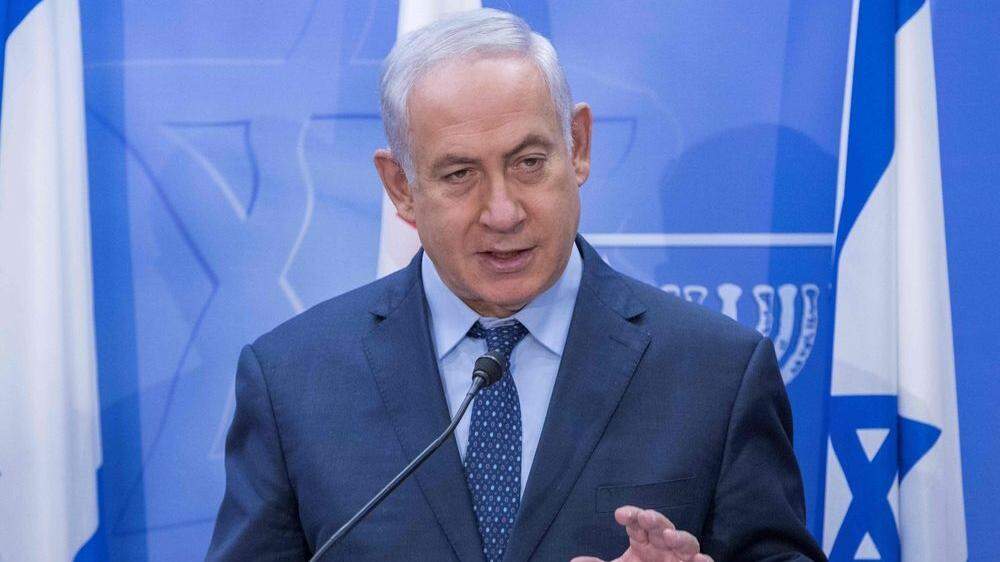 Der israelische Ministerpräsident Benjamin Netanyahu.