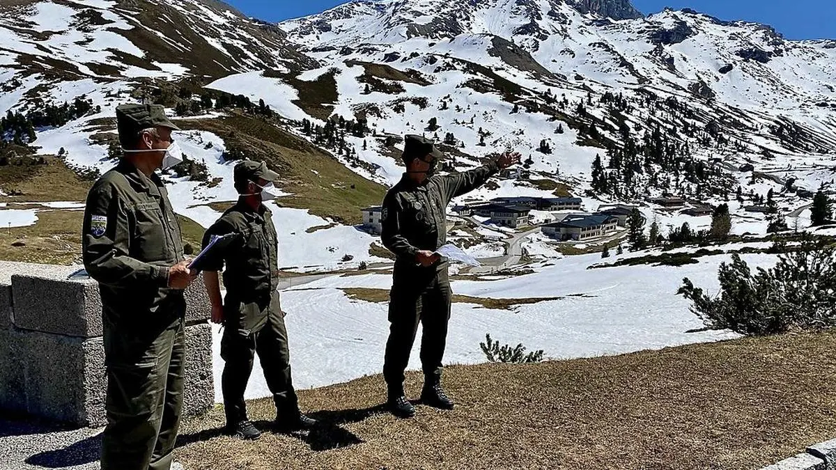 Der Truppenübungsplatz liegt auf 2000 Metern Seehöhe