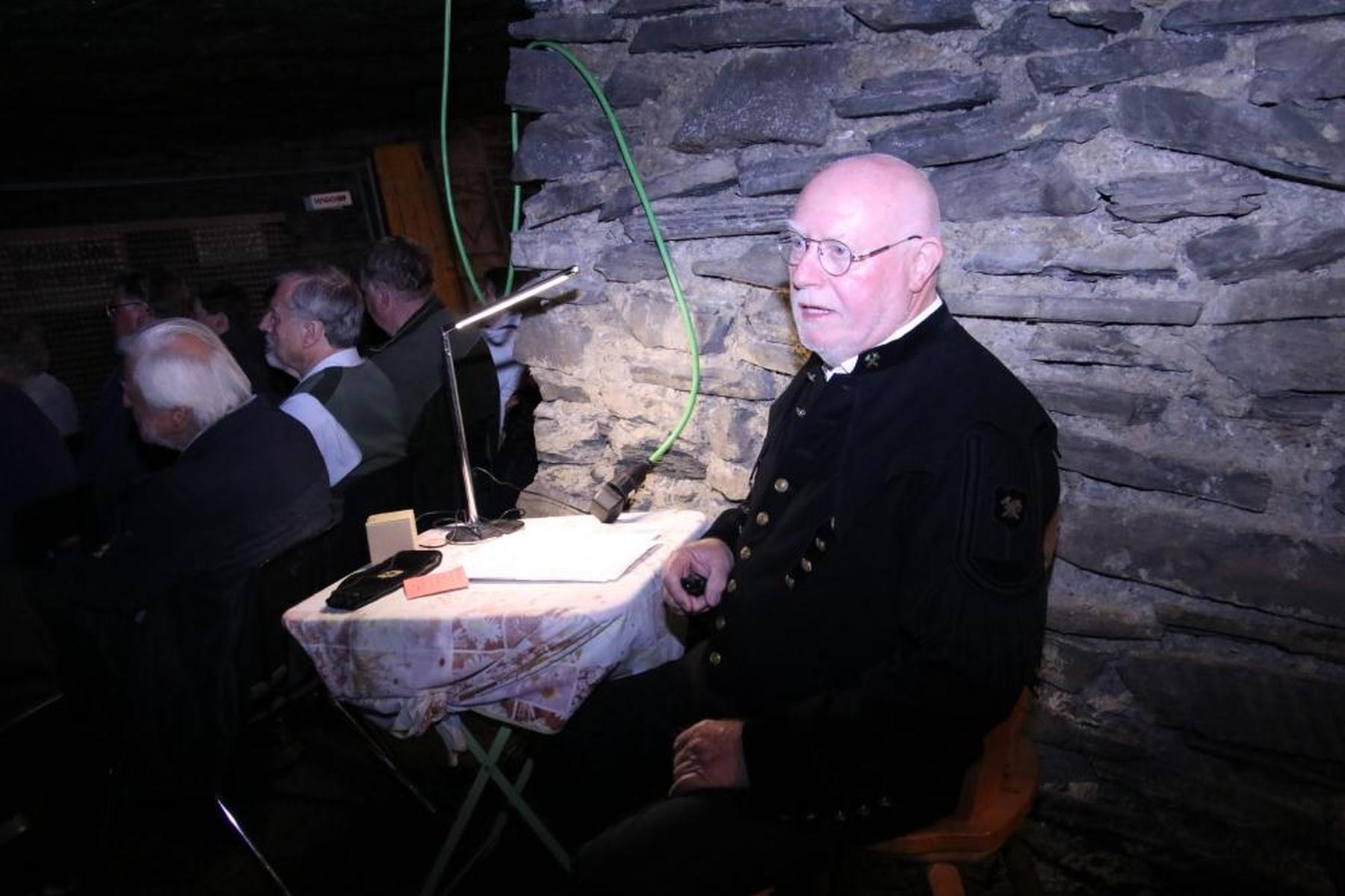 Kainach: Forscher Hans Eck hielt einen Vortrag in der Sunfixl-Höhle
