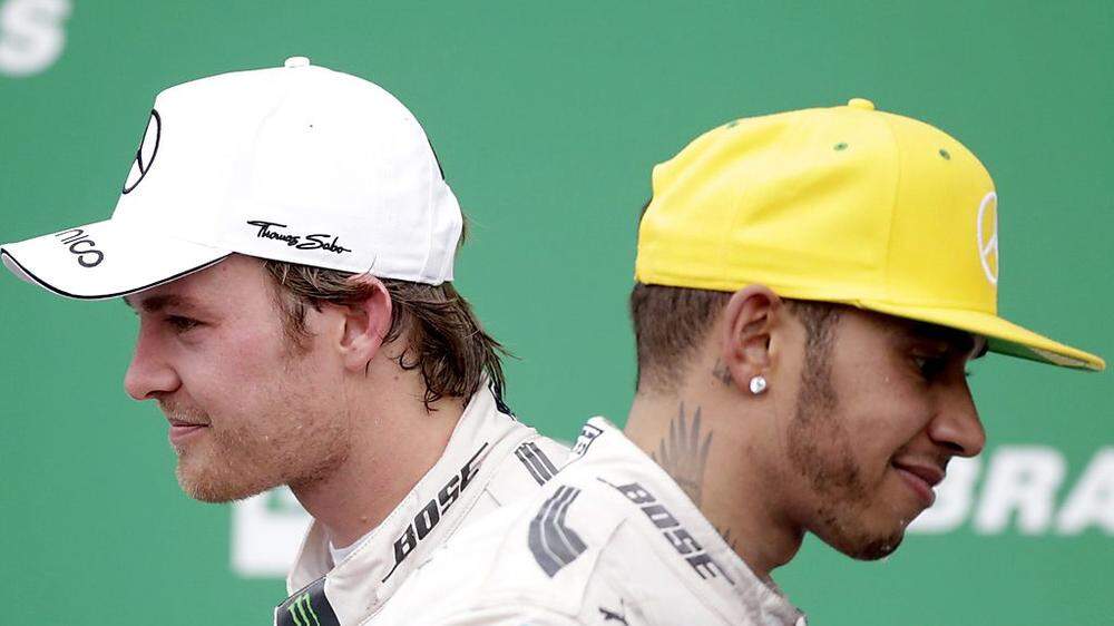 Nico Rosberg und Lewis Hamilton werden nie mehr beste Freunde werden