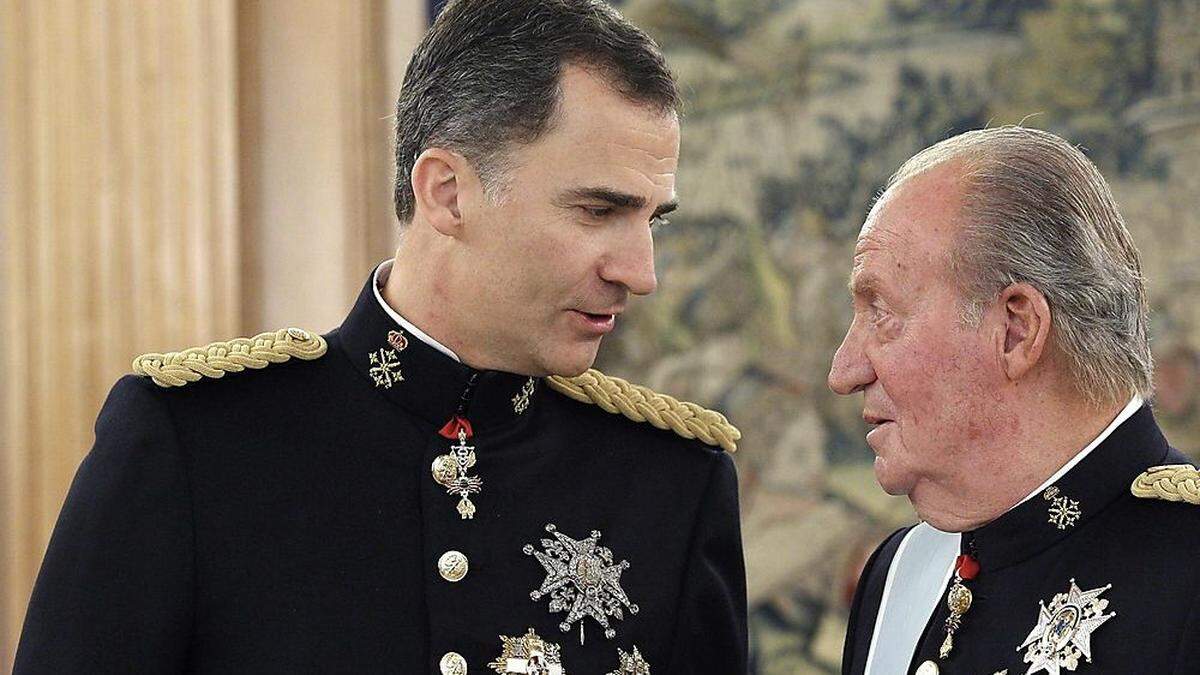 Spaniens König Felipe (52) gilt, anders als sein Vater Juan Carlos, als Saubermann.