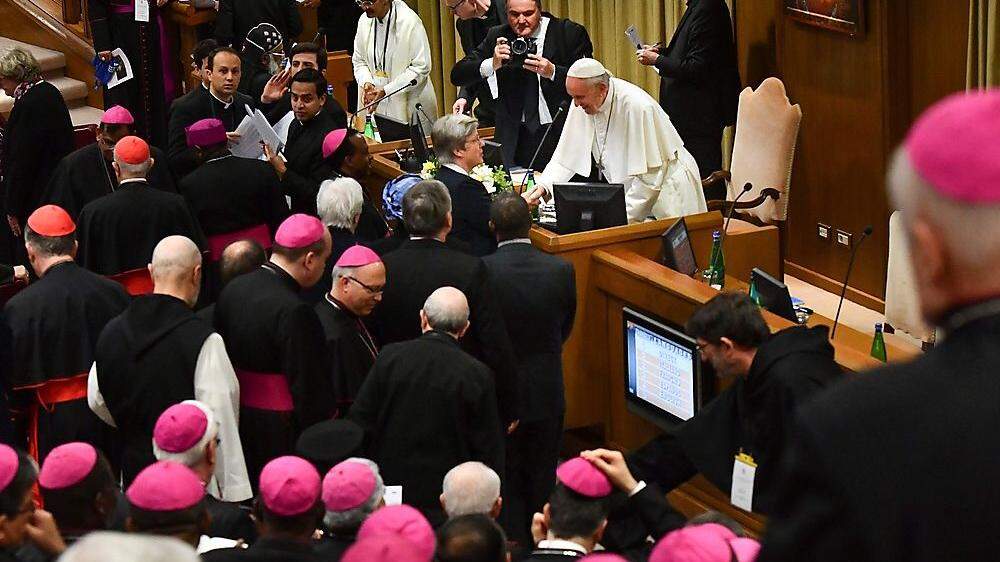 Papst Franziskus eröffnete das Kinderschutztreffen im Vatikan 