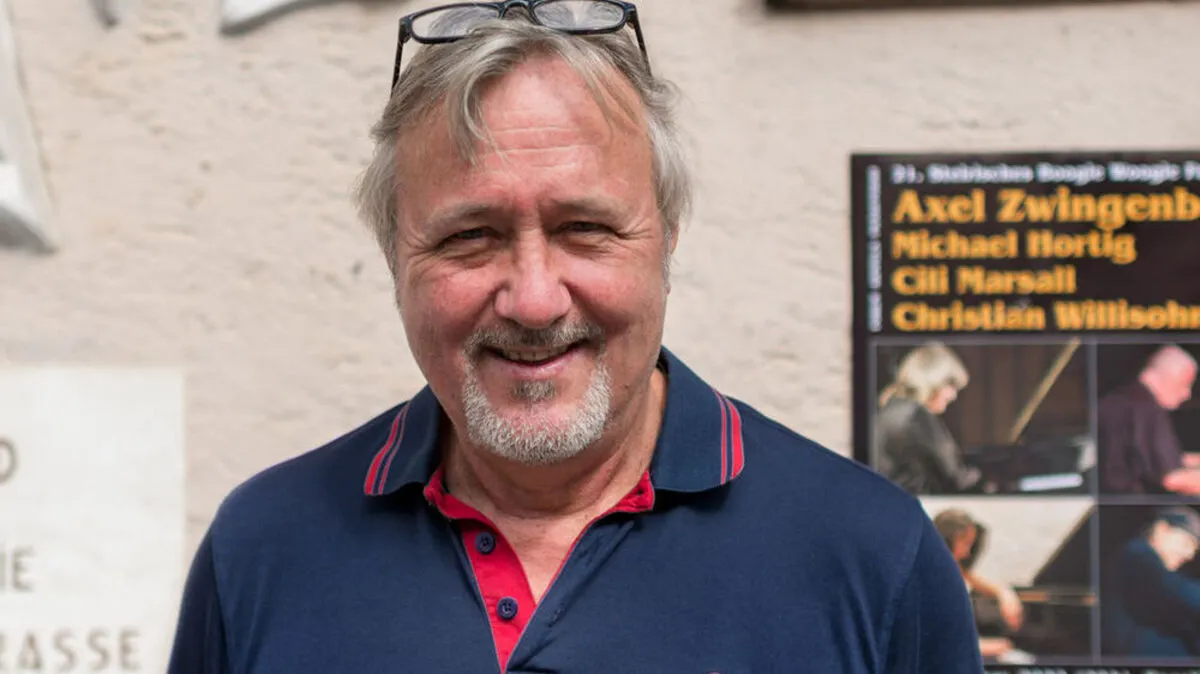 Hans-Peter Lederhaas, Obmann des Vereins "Forum Arnfels"