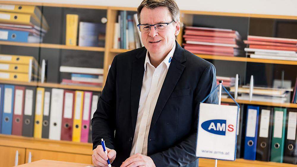 Peter Wedenig, Geschäftsführer des AMS in Kärnten: Wir haben generell eine gute wirtschaftliche Entwicklung&quot;