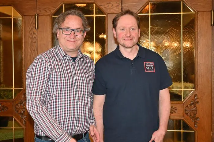 v.l. Jakob Andreas Leitgeb und Stefan Seiser auch bekannt als „Speckkaiser Seiser“