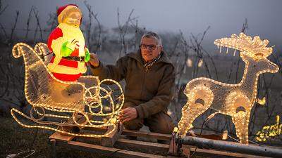 Hans Freithofnig ist stolz auf seine &quot;Winteroase&quot;